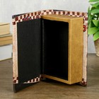 Шкатулка-книга «Быстрый мотор», дерево, кожзам, 16×11×4.5 см - фото 57929646