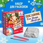 Раскопки «Послание от Деда Мороза» бутылочка, камни - Фото 1