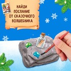 Набор для раскопок «Послание от Деда Мороза» бутылочка, камни - Фото 3