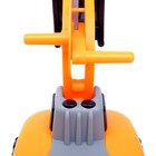 Толокар «Экскаватор», подвижный ковш, световые и звуковые эффекты, цвет оранжевый - фото 3837297