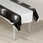 Скатерть одноразовая «Череп», 108×180 см - Фото 2