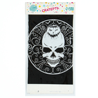 Скатерть одноразовая «Череп», 108×180 см - Фото 6