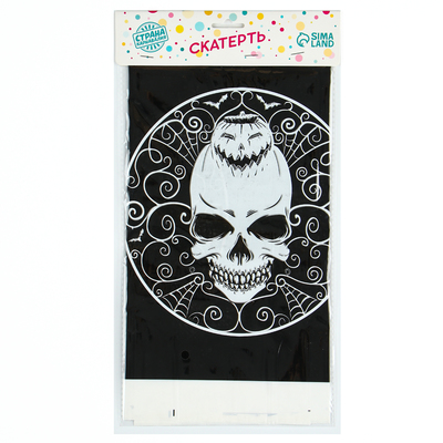 Скатерть «Череп», 108х180 см