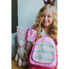 Рюкзак детский, отдел на молнии, цвет розовый, «Единорог» - Фото 6