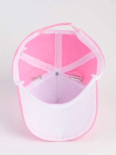 Кепка детская для девочки «Кошечка-красотка», с заколочками, р-р. 52-54, 5-7 лет