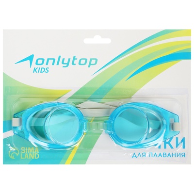 Очки для плавания детские ONLYTOP, МИКС