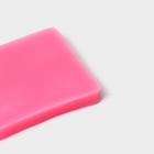 Силиконовый молд «Плитка шоколада», 6,9×6 см, цвет розовый - Фото 4
