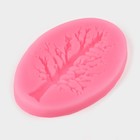 Молд для заливки «Дерево», силикон, 8.2×6 см, розовый - Фото 2