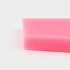 Молд для заливки «Автомат», силикон, 13.2×5.3 см, розовый - Фото 5