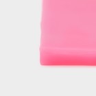 Молд Доляна «Цифры с объёмом», силикон, 10×5,7×0,7 см, цвет МИКС - фото 4277976