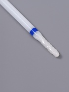 Фреза керамическая для маникюра «Тонкая», средняя нарезка, d=2×8×2.35 мм, в пластиковом футляре, белая - Фото 4