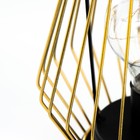 Ночник "Фонарь золотой" LED 3AAА черный 14х14х29,5 см RISALUX - фото 20955007