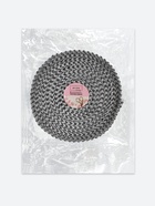 Лента с имитацией страз, 4 см, 9±1 м, цвет серебряный - Фото 7