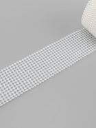 Лента с имитацией жемчуга, 6 см, 9±1 м, белая - Фото 5