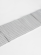 Лента с имитацией выпуклых страз, 5.75 см, 9±1 м, цвет серебряный - Фото 4