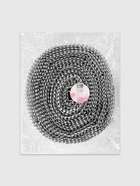 Лента с имитацией выпуклых страз, 5.75 см, 9±1 м, цвет серебряный 4317010