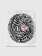 Лента с имитацией выпуклых страз, 5.75 см, 9±1 м, цвет серебряный 4317010