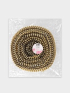 Лента с имитацией выпуклых страз, 5.75 см, 9±1 м, цвет золотой 4317011