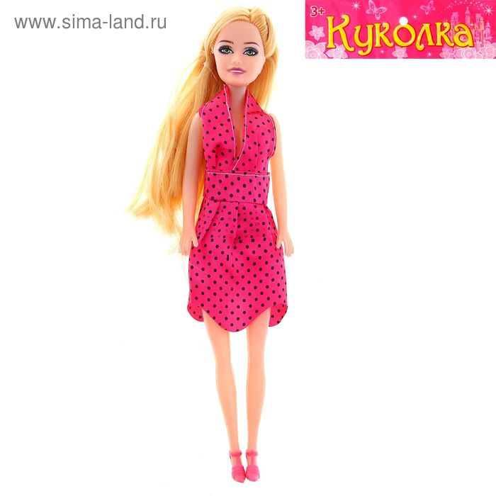 Кукла модель "Маргарита" в летнем платье, МИКС - Фото 1