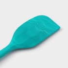 Лопатка кухонная Доляна «Парус», 20.5 см, бирюзовая - Фото 3