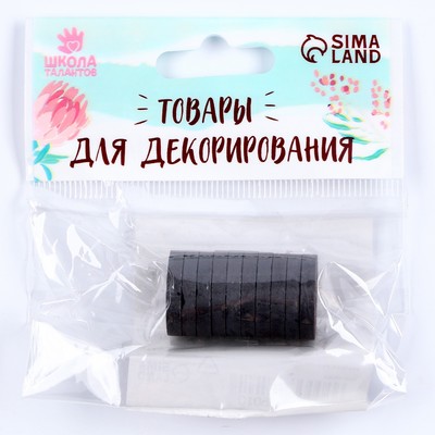 Магнит технический «Круг» набор 10 шт., размер 1 шт. — 1.8×1.8×0.3 см