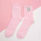 Носки KAFTAN "Зайчик" р.36-39 (23-25 см), розовый - фото 52426346