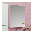 Шкаф-зеркало Анкона 60 белый глянец, правый - Фото 1