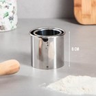 Набор форм для резки теста «Пельменница», d=4,5 см, d=6 см, h=6 см, 2 шт - Фото 2