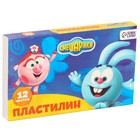 Пластилин 12 цветов, 180 г «Смешарики» - Фото 3