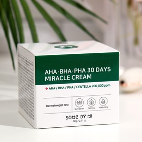 Крем для лица Some By Mi, с AHA/BHA/PHA-кислотами, для проблемной кожи, 60 мл