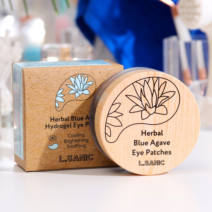 Гидрогелевые патчи L.SANIC, с экстрактом голубой агавы, 60 шт. 18578