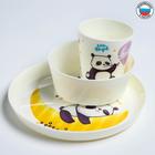 Набор детской посуды Play with Me Panda - фото 8846745