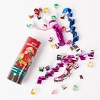 Хлопушка поворотная «Денег в Новом году», конфетти, фольга, серпантин, 11 см - Фото 3