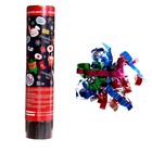 Хлопушка пружинная «Счастливого года», конфетти, фольга, поворотная, 20 см - Фото 2