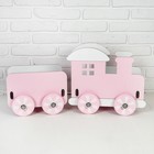 Паровозик для кукол "Классика" розовый 72×25×34 см - фото 52543474