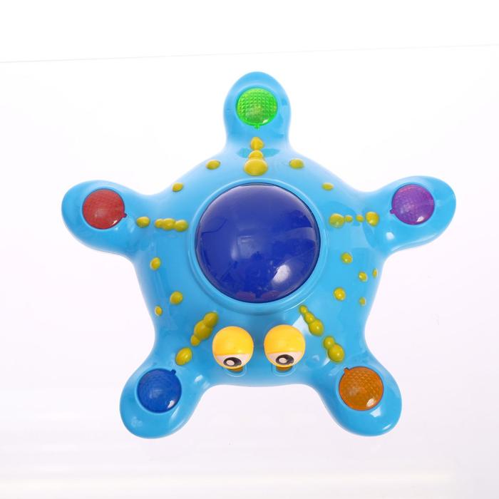 Развивающая игрушка «Морская звезда», двигается, вращается на 360 градусов, световые и звуковые эффекты, МИКС - фото 1905318272
