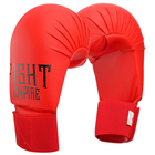 Перчатки для карате FIGHT EMPIRE, размер S, цвет красный - Фото 1