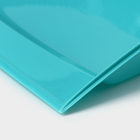 Веник для пола Disco, с совком, 8×19×58 см, бирюзовый - Фото 4