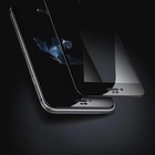 Защитное стекло 9D LuazON для iPhone 7/8/SE2020, полный клей, 0.33 мм, 9Н, чёрное - Фото 3