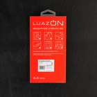 Защитное стекло 9D LuazON для Honor 8, полный клей, 0.33 мм, 9Н, чёрное - Фото 4