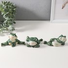 Фигурка керамика «Смешной лягушонок», 6.5×9.5×13 (9.5) см, МИКС - Фото 2