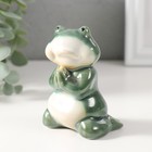 Фигурка керамика «Смешной лягушонок», 6.5×9.5×13 (9.5) см, МИКС - Фото 6