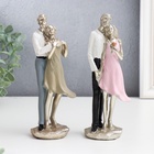Фигурка полистоун «Влюблённые», 20×8×6.5 см, МИКС - Фото 1