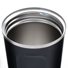 Термокружка Мастер К Original, 500 мл, сохраняет тепло 10 ч, нержавеющая сталь, пластик, чёрная - Фото 3