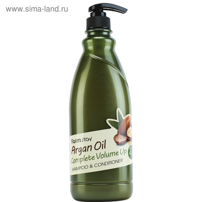 Шампунь-кондиционер для волос FarmStay, с аргановым маслом, 1000 мл - Фото 1