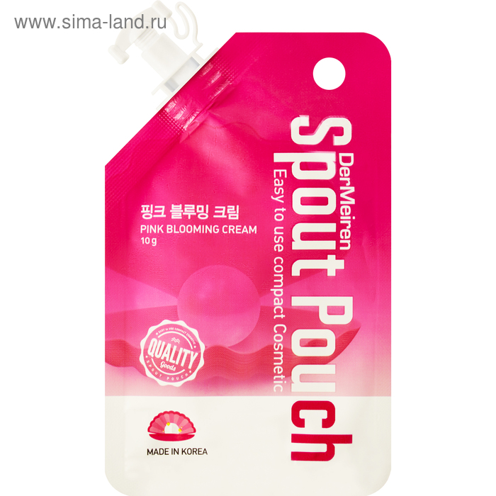 Крем для лица DerMeiren, для выравнивания тона, с экстрактом жемчуга, 10 мл - Фото 1