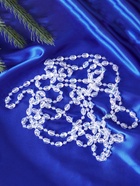 Бусы на ёлку «Льдинки», длина 2.7 м, d=9 мм, перламутровые - Фото 2