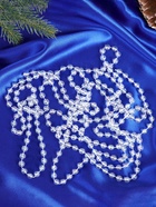 Бусы на ёлку «Ледяные шарики», длина 2.7 м, d=7.5 мм, белые - Фото 3