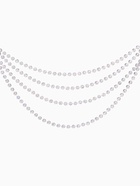 Бусы на ёлку «Ледяные шарики», длина 2.7 м, d=7.5 мм, белые - Фото 4