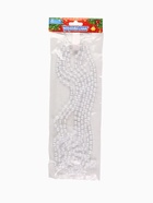 Бусы на ёлку «Ледяные шарики», длина 2.7 м, d=7.5 мм, белые - Фото 2